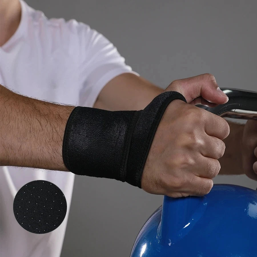 Tidal Vibes 1-piece-neoprene-breathable-adjustable-wrist-support-wraps-for-weightlifting-kettlebell