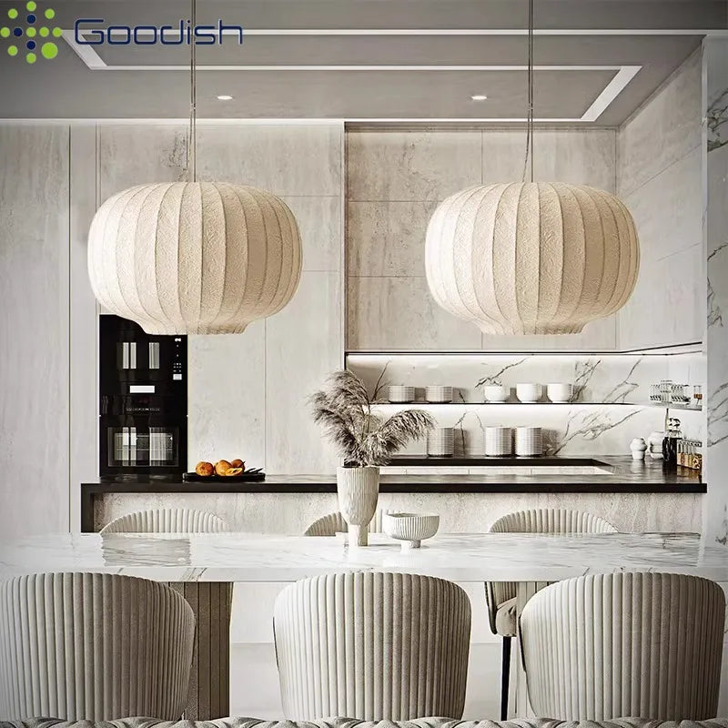 Tidal Vibes modern-nordic-simplicity-creative-pendant-lights-indoor-white-pumpkin