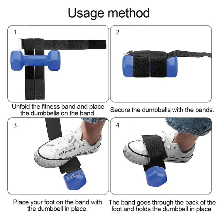 Tidal Vibes-adjustable-ankle-weight-straps-dumbbell-compatible-fitness-bands