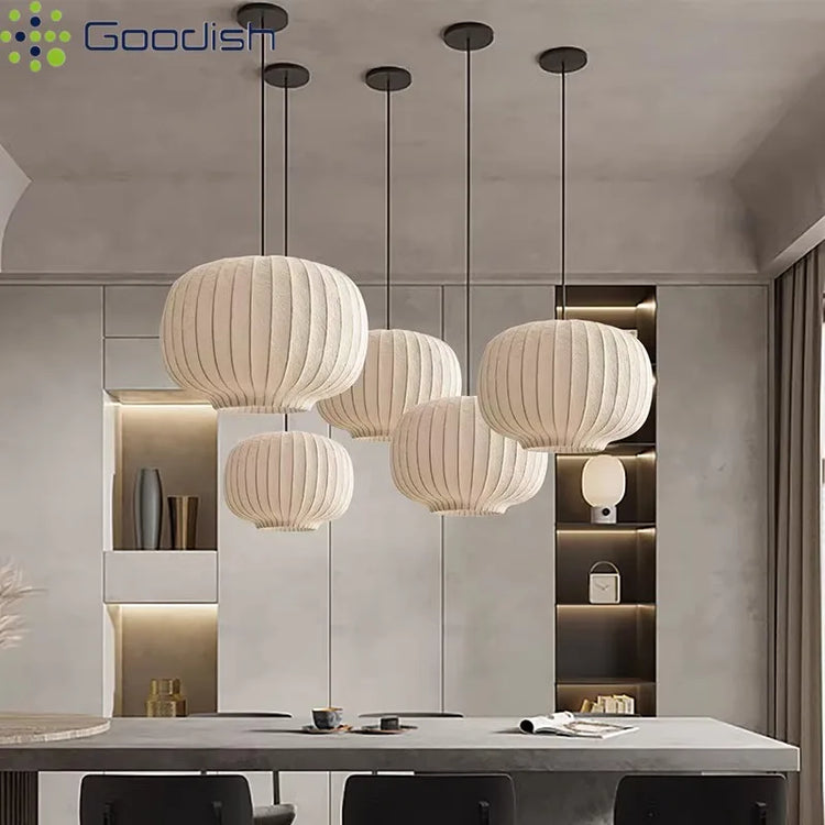 Tidal Vibes modern-nordic-simplicity-creative-pendant-lights-indoor-white-pumpkin