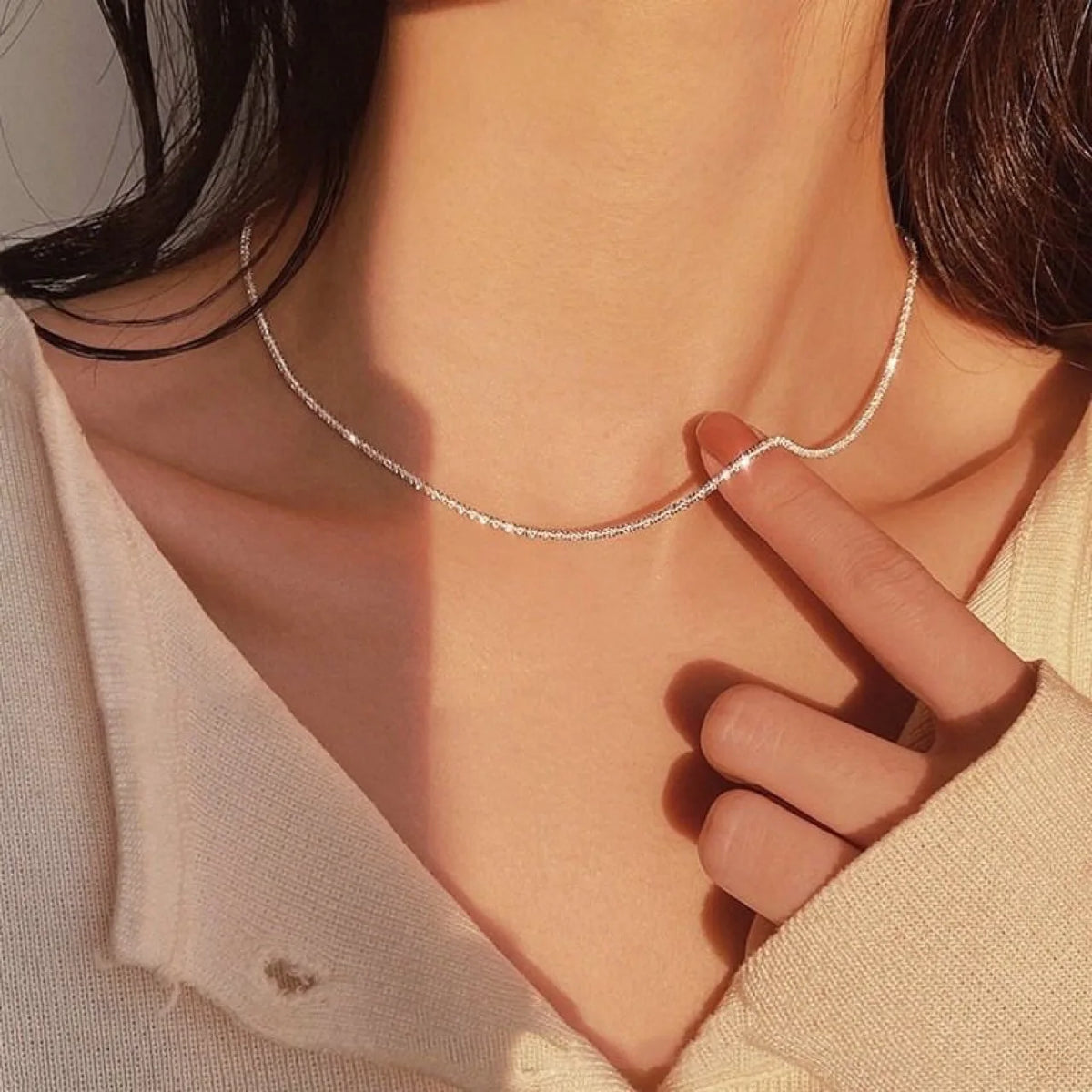 Tidal Vibes Irregular Stainless Steel Gold Color R