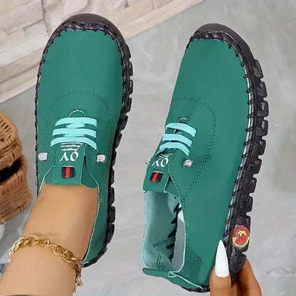 Tidal Vibes women-sneakers-2025-new-designer-shoes-loafers-soft-soled-roman