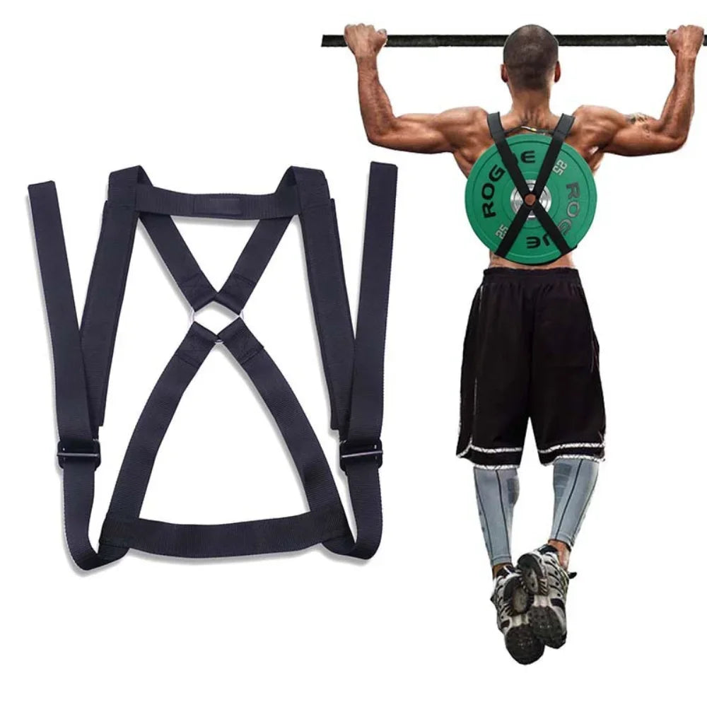 Tidal Vibes home-weight-training-weighted-vest-strap-barbell-plates