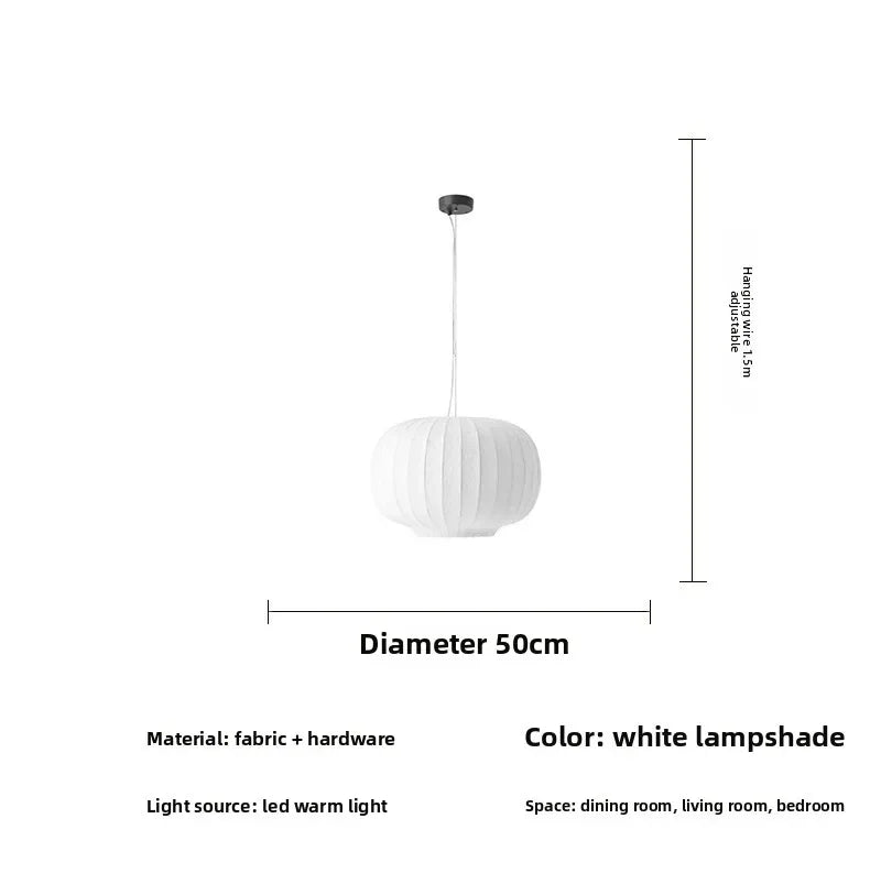 Tidal Vibes modern-nordic-simplicity-creative-pendant-lights-indoor-white-pumpkin