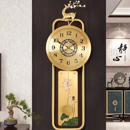 Tidal Vibes Minimalist Luxury Wall Clock Modern Decor