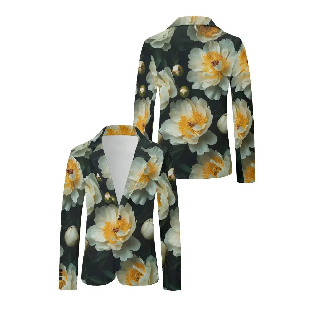 Tidal Vibes colorful-paisley-handsome-suit-classic-floral-one-buttons