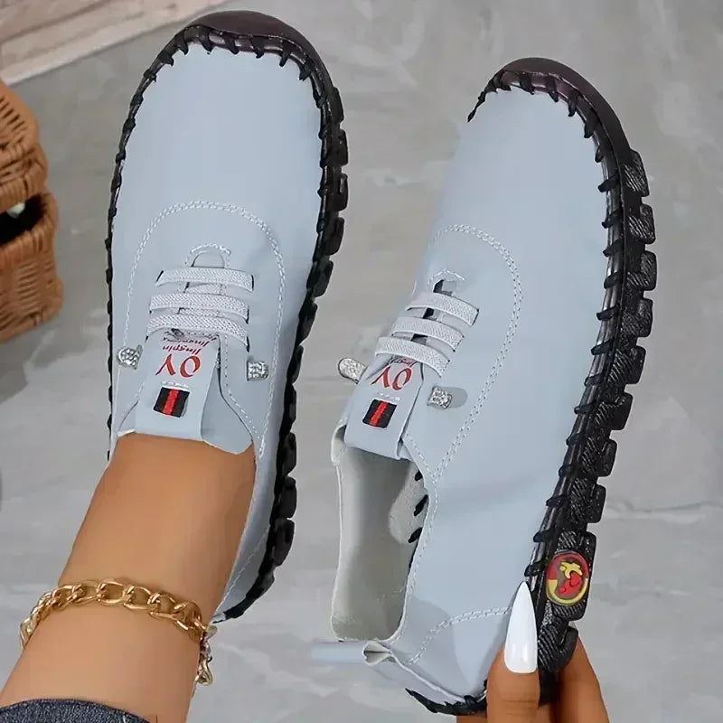Tidal Vibes women-sneakers-2025-new-designer-shoes-loafers-soft-soled-roman