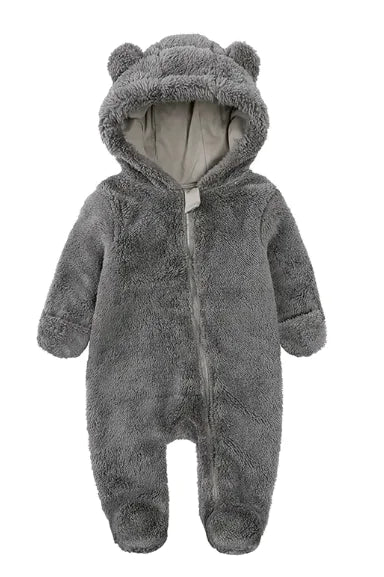 Tidal Vibes flannel-baby-warm-one-piece-romper