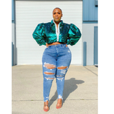 Tidal Vibes large-denim-trousers-for-women