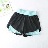 Tidal Vibes quick-drying-high-waist-sports-shorts-for-active-wear