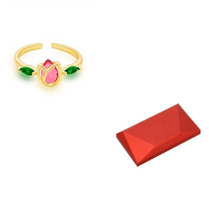 Tidal Vibes rotating-rose-ring-gift-box