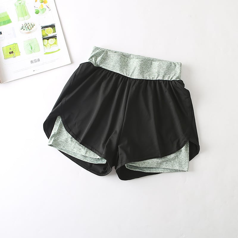 Tidal Vibes quick-drying-high-waist-sports-shorts-for-active-wear