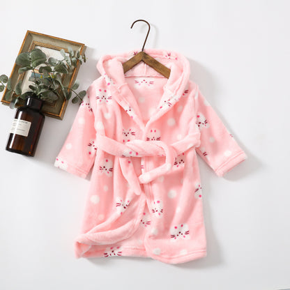 Tidal Vibes flannel-coral-velvet-hoodie-for-kids-and-adults