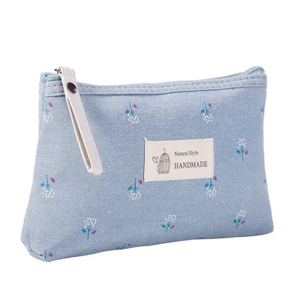 Tidal Vibes waterproof-makeup-bag-for-cute-girls-spacious-travel-case