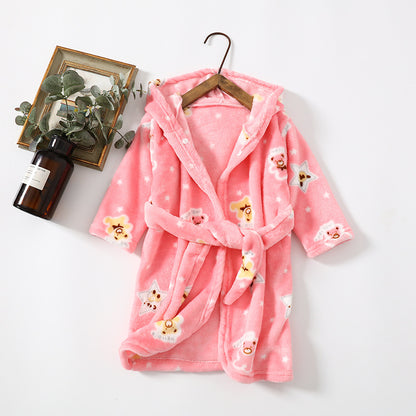 Tidal Vibes flannel-coral-velvet-hoodie-for-kids-and-adults