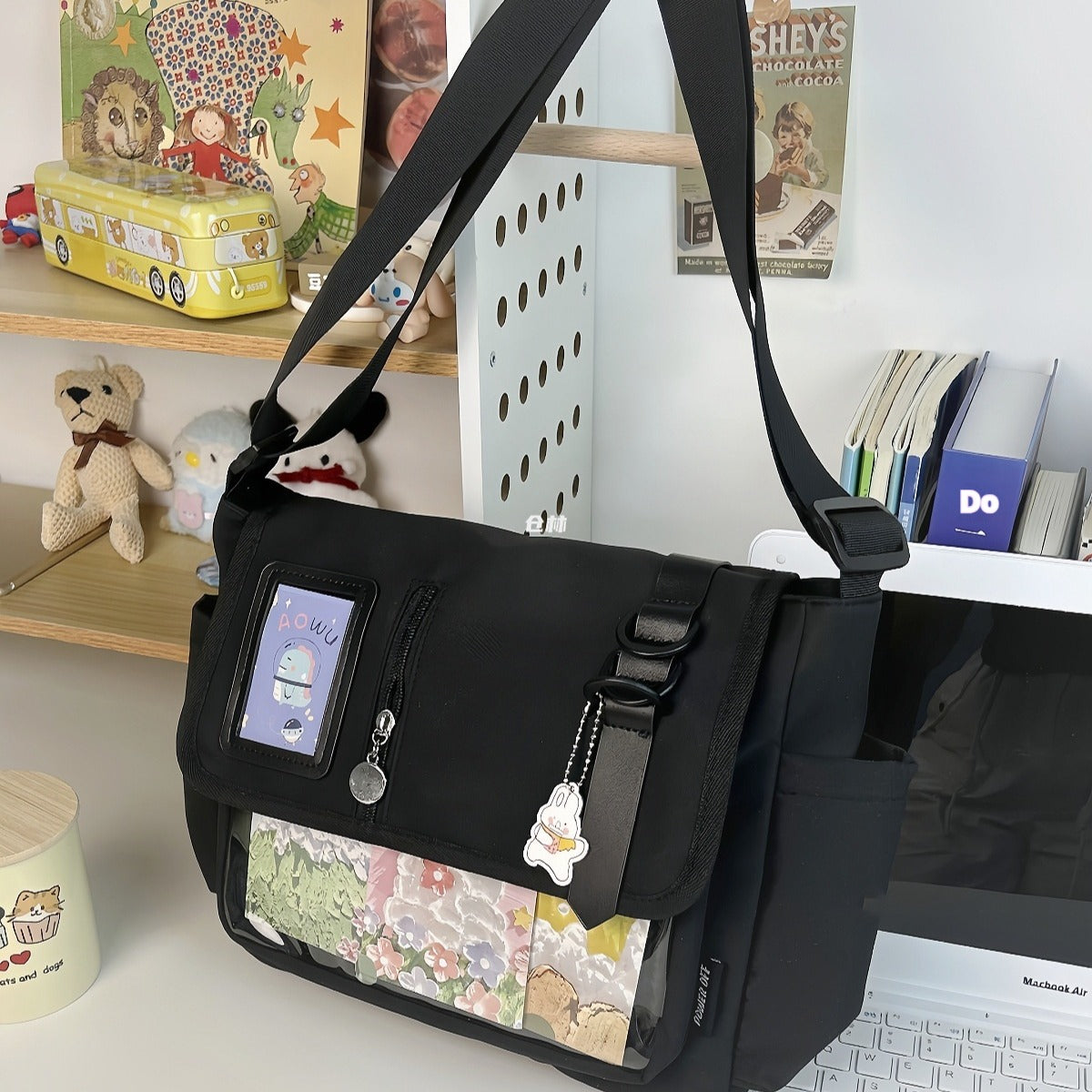 Tidal Vibes canvas-waterproof-lightweight-crossbody-bag