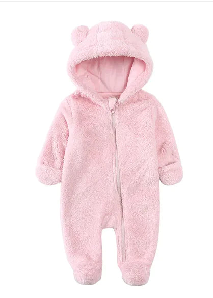 Tidal Vibes flannel-baby-warm-one-piece-romper