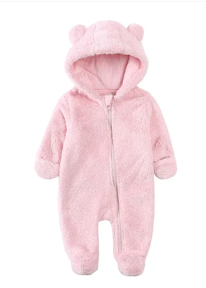 Tidal Vibes flannel-baby-warm-one-piece-romper